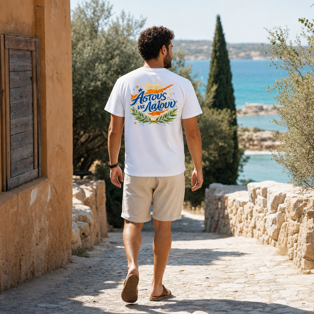 Astous tee - male back full