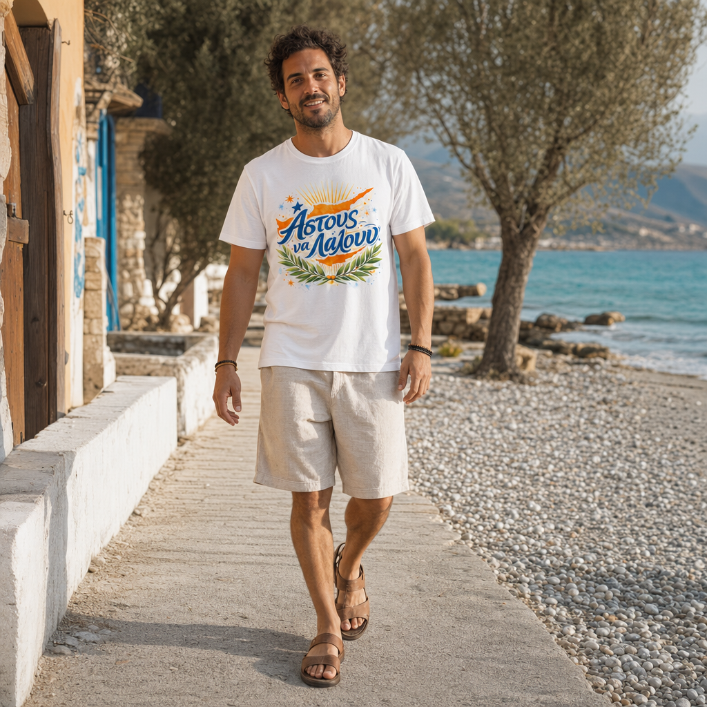Astous tee - male front full