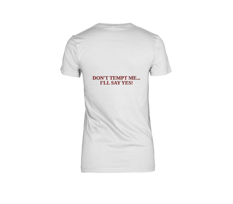 Female Back T-Shirt Mockup