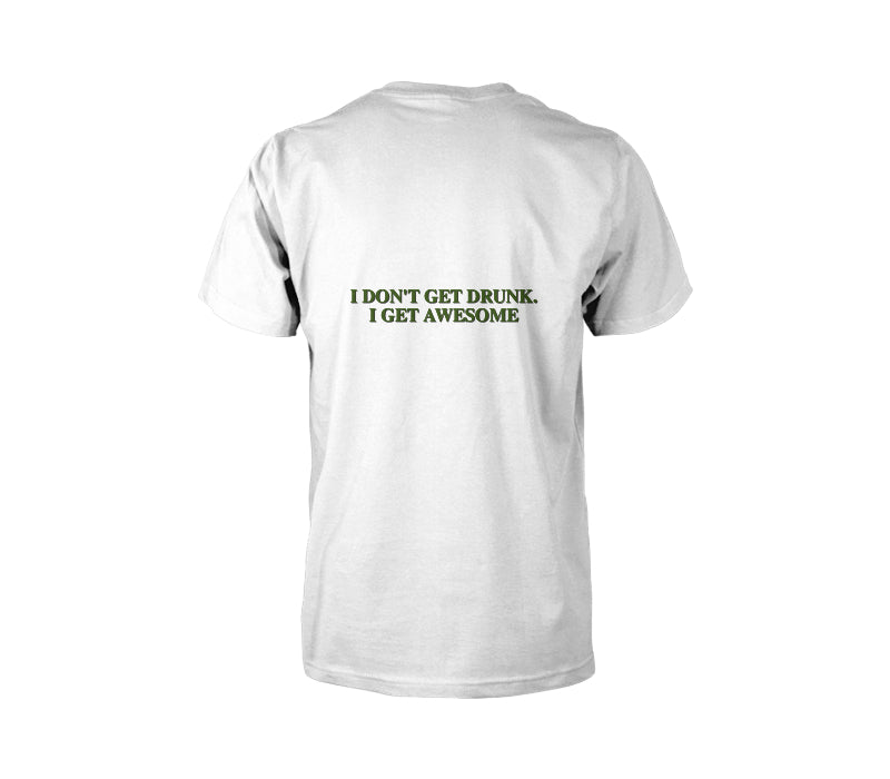 Male Back T-Shirt Mockup