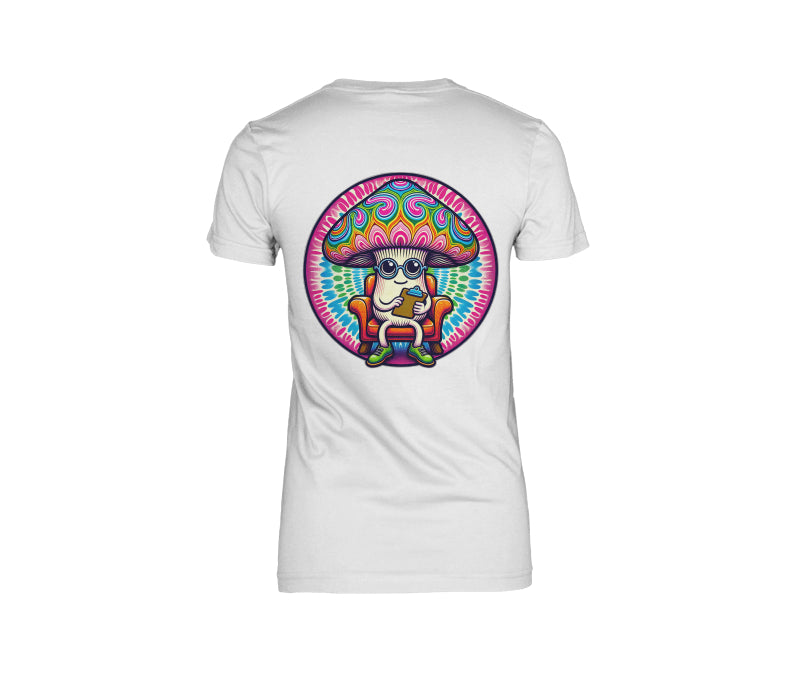 Female Back T-Shirt Mockup