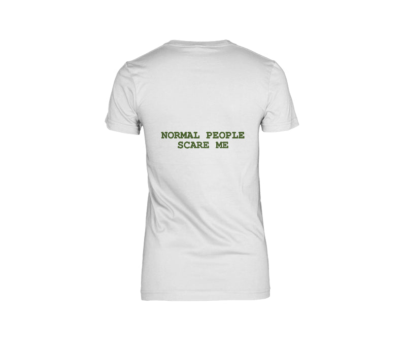 Female Back T-Shirt Mockup