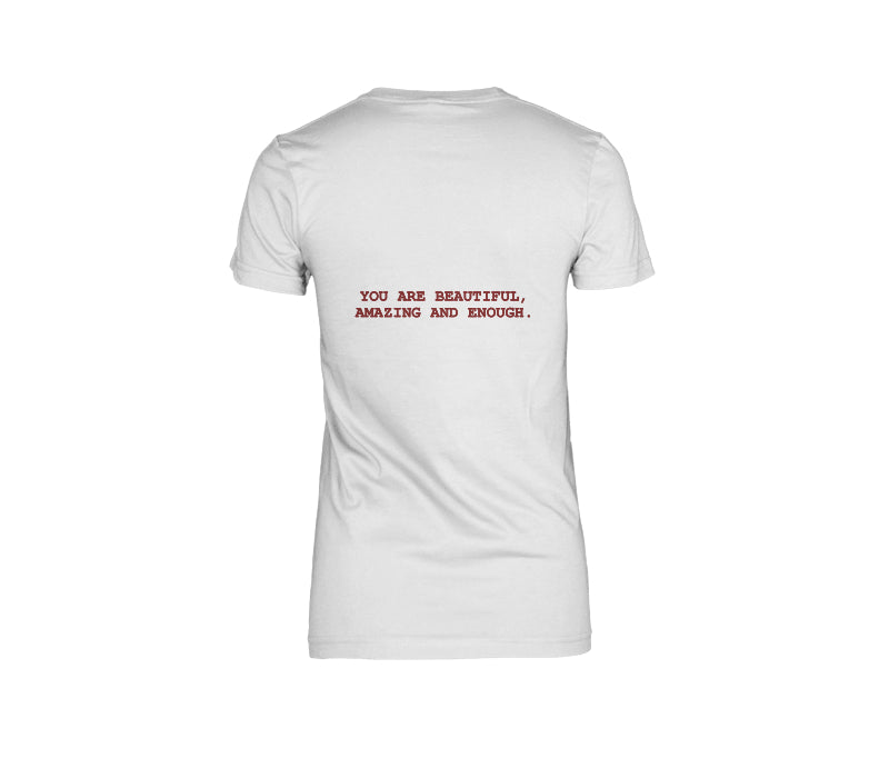 Female Back T-Shirt Mockup